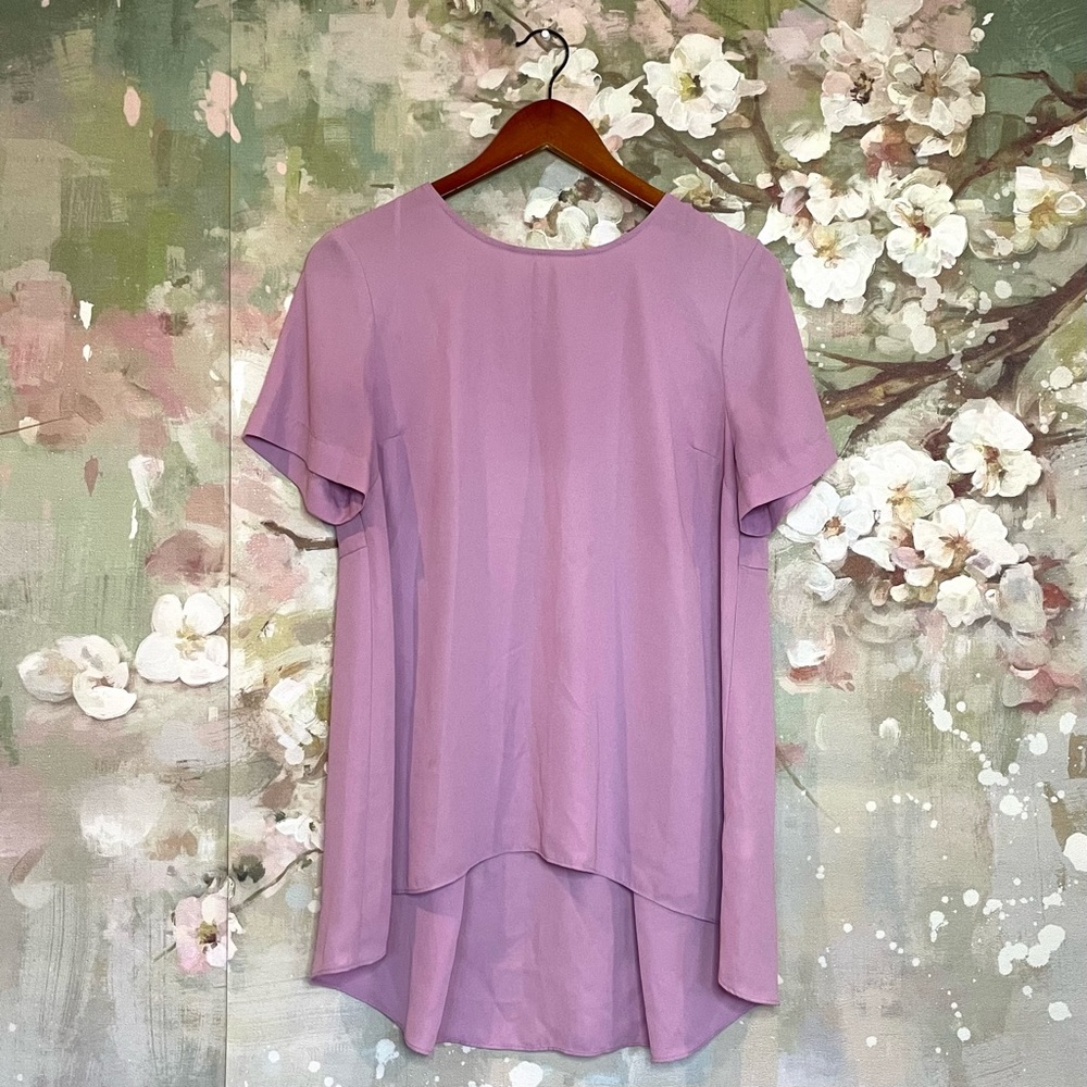 Vince Camuto Purple Blouse Medium